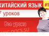 Китайский язык за 7 уроков для начинающих с Еленой Шипиловой /  speakASAP